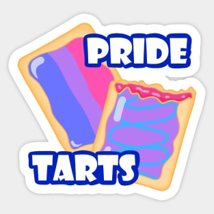 Bi Pride Tarts Sticker